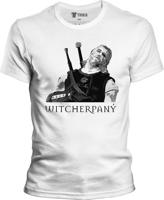 Pánské bílé tričko Nerdopolis - Witcherpaný