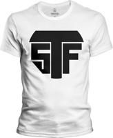 Pánské bílé tričko Sebastian Fapšo - STF