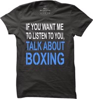 Pánské boxerské tričko Talk Boxing