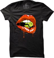 Pánské casual tričko Bullet lips