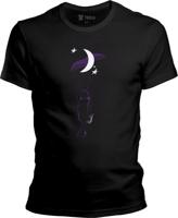 Pánské černé tričko Klárka - Luci