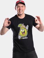 Pánské černé tričko Láďa Hruška - Výhruška