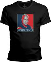 Pánské černé tričko Nerdopolis - Vskutku