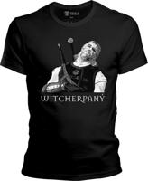 Pánské černé tričko Nerdopolis - Witcherpaný