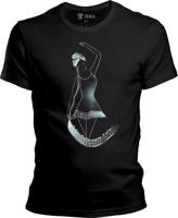 Pánské černé triko Klárka - Tanečnice