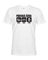 Pánské cyklistické tričko Pánská jízda