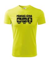 Pánské cyklistické tričko Pánská jízda
