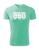 Pánské cyklistické tričko Pánská jízda