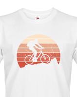 Pánské cyklistické tričko s potiskem cyklisty - tričko pro cyklisty