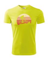 Pánské cyklistické tričko s potiskem cyklisty - tričko pro cyklisty