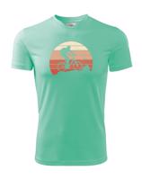 Pánské cyklistické tričko s potiskem cyklisty - tričko pro cyklisty