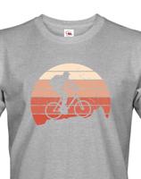 Pánské cyklistické tričko s potiskem cyklisty - tričko pro cyklisty