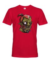 Pánské fantasy tričko s potiskem Zombie - dárek pro milovníky Zombie