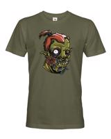 Pánské fantasy tričko s potiskem Zombie - dárek pro milovníky Zombie
