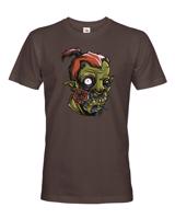 Pánské fantasy tričko s potiskem Zombie - dárek pro milovníky Zombie