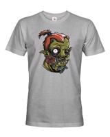 Pánské fantasy tričko s potiskem Zombie - dárek pro milovníky Zombie