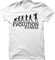 Pánské fitness tričko Fitness evoluce