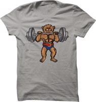 Pánské fitness tričko Teddy Bear