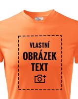 Pánské funkční tričko - dres s vlastním potiskem - propracovaný editor