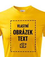 Pánské funkční tričko - dres s vlastním potiskem - propracovaný editor