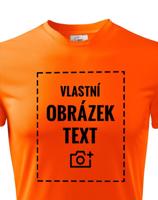 Pánské funkční tričko - dres s vlastním potiskem - propracovaný editor