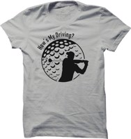 Pánské golfové tričko Driving - golf