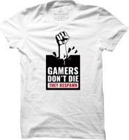 Pánské herní tričko Gamers don´t die