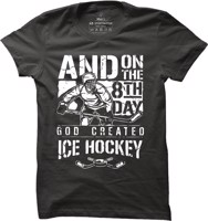 Pánské hokejové tričko God Created Ice Hockey