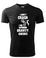 Pánské MTB tričko pro cyklisty RANDOM GRAVITY CHECKS