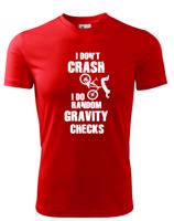 Pánské MTB tričko pro cyklisty RANDOM GRAVITY CHECKS