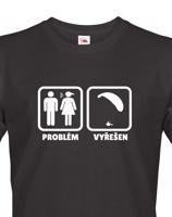Pánské paragliding tričko Problem? Solved - doprava jen 46 Kč