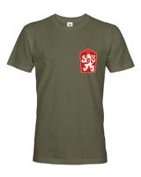 Pánské retro tričko s potlačou Znak ČSSR