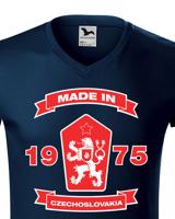Pánské retro tričko se lvem a znakem ČSSR - doprava jen 46 Kč