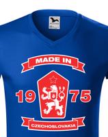 Pánské retro tričko se lvem a znakem ČSSR - doprava jen 46 Kč