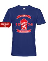 Pánské retro tričko se lvem a znakem ČSSR - doprava jen 46 Kč