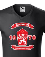 Pánské retro tričko se lvem a znakem ČSSR - doprava jen 46 Kč