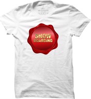 Pánské snowboardové tričko Snow-Boarding