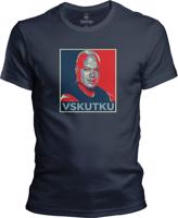 Pánské tmavě modré tričko Nerdopolis - Vskutku