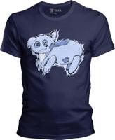 Pánské tmavě modré triko Klárka - Plyšák