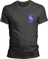 Pánské tmavě šedé tričko Blbá a Blbej - Logo Blbej