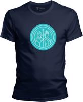 Pánske tmavomodré tričko UK RKCMBF