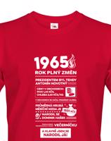 Pánské  tričko 1965 rok plný změn