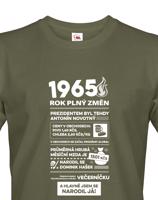 Pánské  tričko 1965 rok plný změn