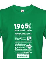 Pánské  tričko 1965 rok plný změn