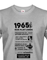 Pánské  tričko 1965 rok plný změn