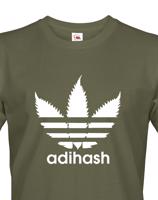 Pánské tričko Adihash - tričko s motivem marihuany