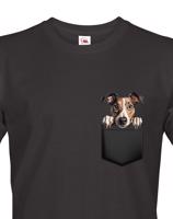 Pánské tričko Anglický chrt - kvalitní tisk a rychlé dodání