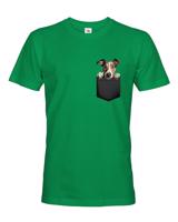 Pánské tričko Anglický chrt - kvalitní tisk a rychlé dodání