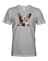 Pánské tričko Australský honácký pes- tričko pro milovníky psů