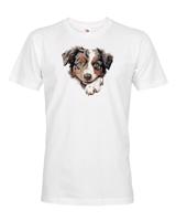 Pánské tričko  Australský ovčák- tričko pro milovníky psů